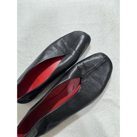 mansur gavriel flats Black Leather 39 9 Women's Designer Luxury Capsule Minimal - Picture 16 of 16